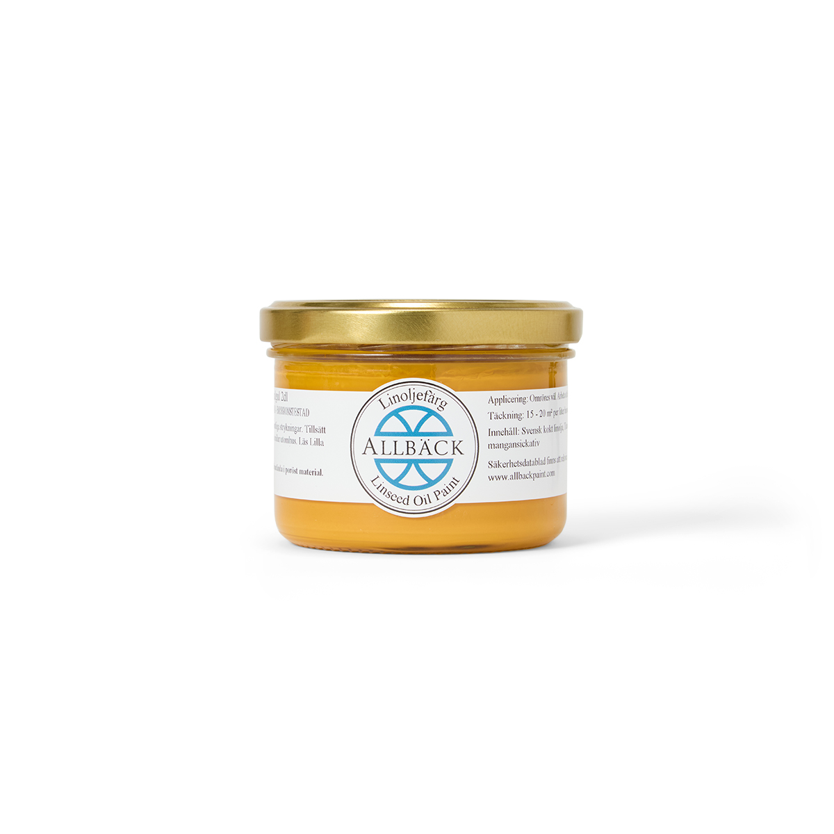 Pintura al Linaza — Amarillo Naranja