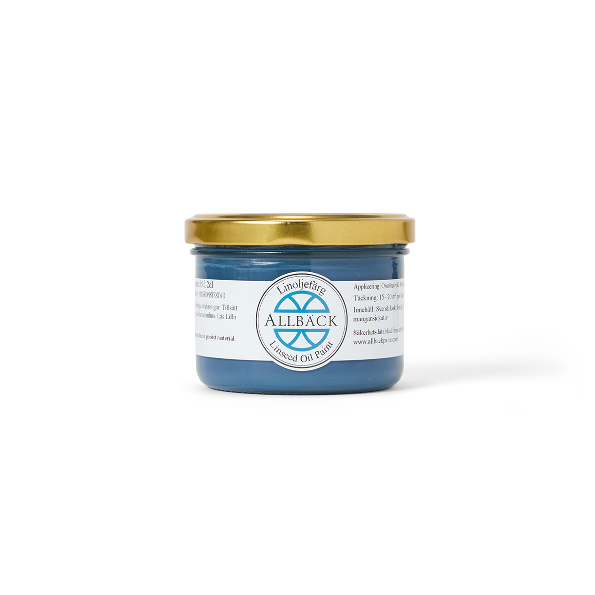 Pintura al Linaza — Azul Antiguo