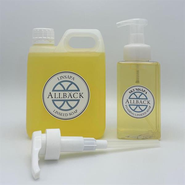 Pack Jabón de Linaza 1 L + Jabón Espumoso 400 ml