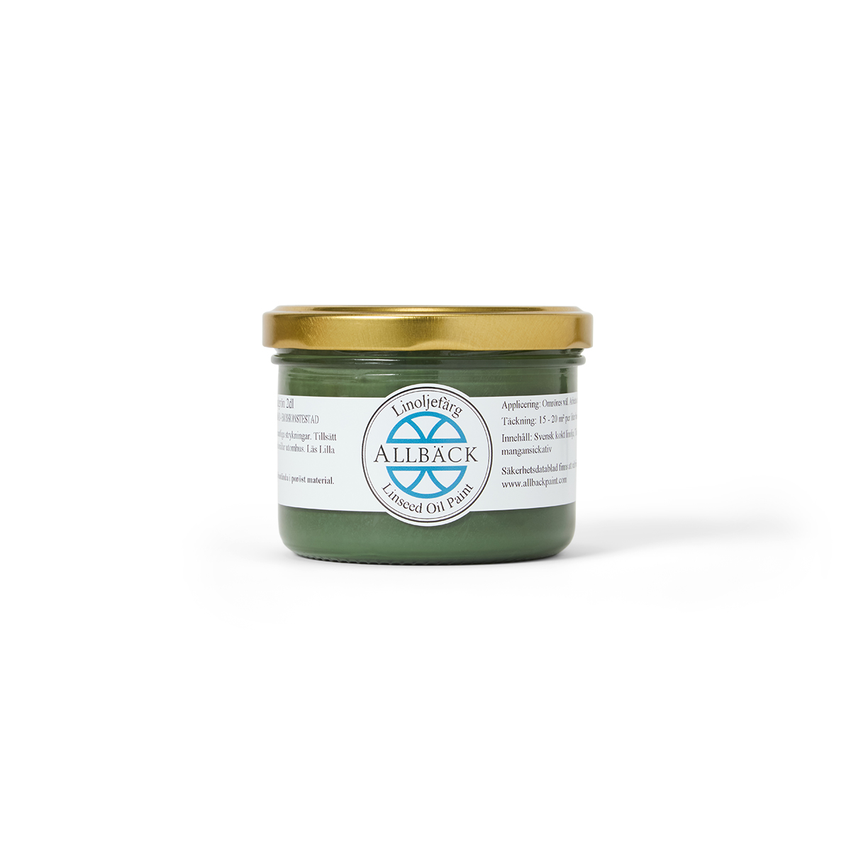 Pintura al Linaza — Verde de Hoja
