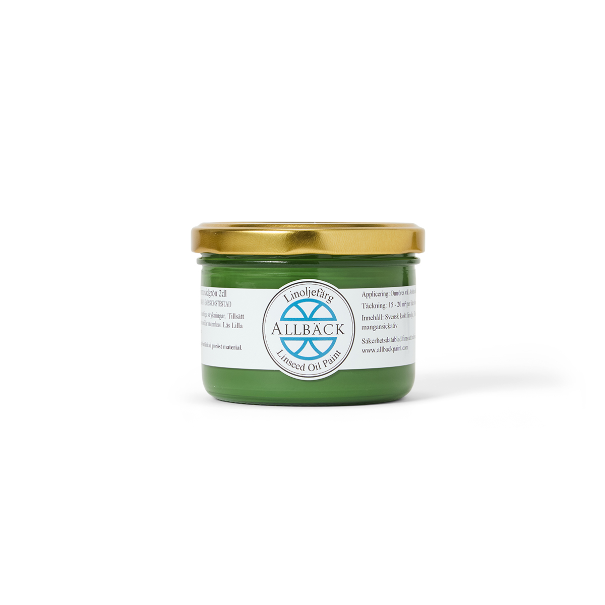 Pintura al Linaza — Verde Intenso